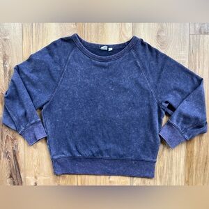 GAP Mineral Wash Crewneck Sweatshirt Pullover Size Medium Loungewear Casual